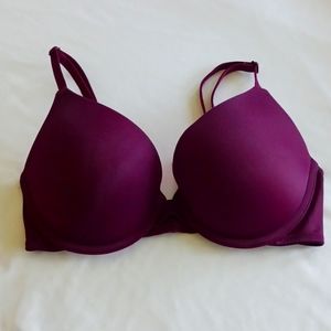 VICTORIA SECRET PINK WEAR EVERYWHERE PUSH-UP BRA 34C